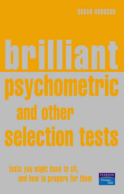 Book cover for Brilliant Psychometric and Other Selection Tests.