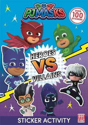 Book cover for Heroes vs Villains Sticker Activity