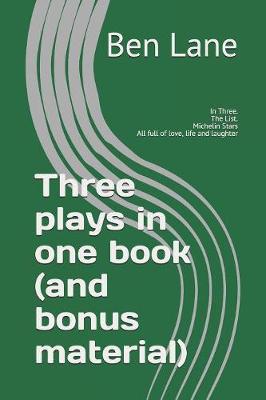 Book cover for Three plays in one book