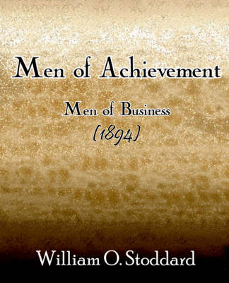 Book cover for Men of Achievement (1894)