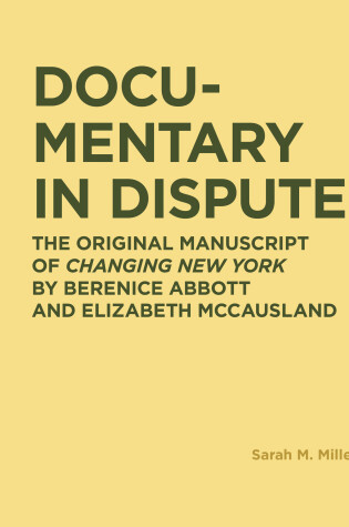 Cover of Documentary in Dispute