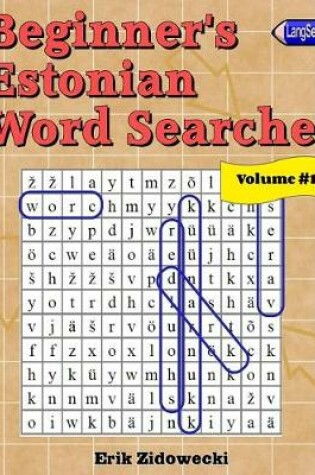 Cover of Beginner's Estonian Word Searches - Volume 1