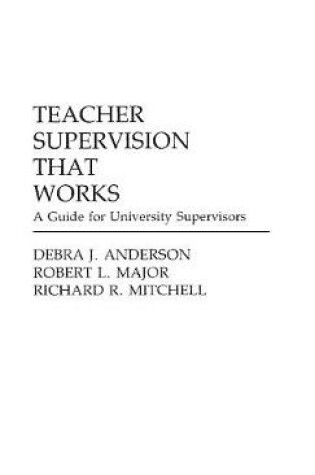 Cover of Teacher Supervision that Works