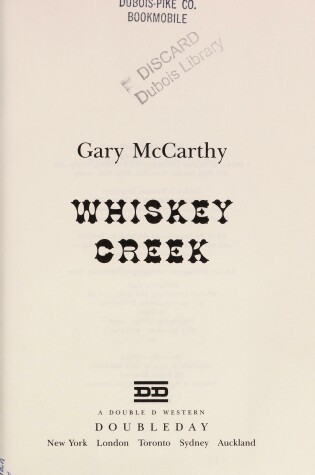 Cover of Whiskey Creek