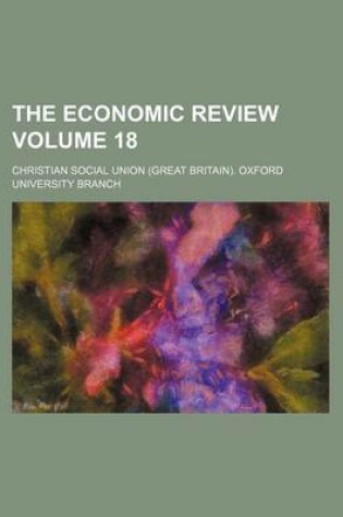 Cover of The Economic Review Volume 18