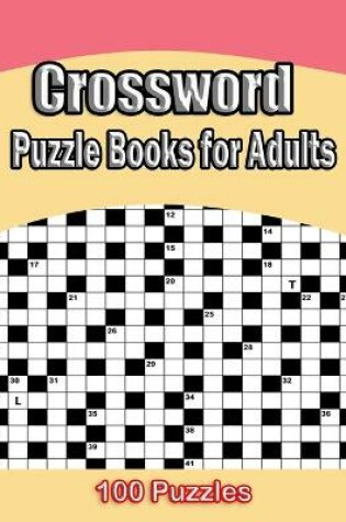 Cover of Crossword Puzzle Books For Adults