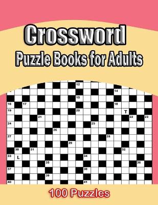 Book cover for Crossword Puzzle Books For Adults