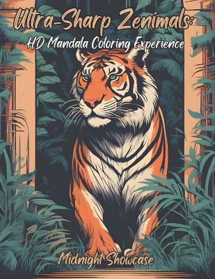 Book cover for Ultra-Sharp Zenimals HD Mandala Coloring Experience