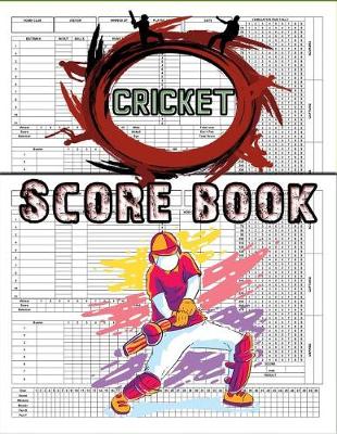 Book cover for Cricket Score Book