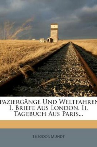 Cover of Spaziergange Und Weltfahren.