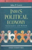 Book cover for India's Political Economy