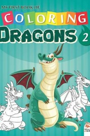 Cover of My first book of coloring - Dragons 2