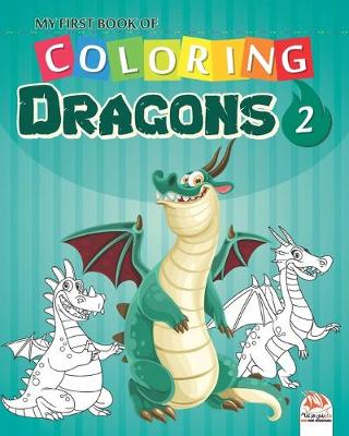 Cover of My first book of coloring - Dragons 2