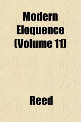 Book cover for Modern Eloquence (Volume 11)