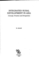 Book cover for Integrated Rural Development in Asia