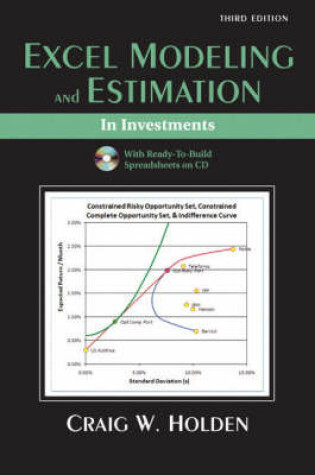 Cover of Excel Modeling and Estimation in Investments and Student CD Package