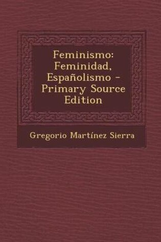 Cover of Feminismo