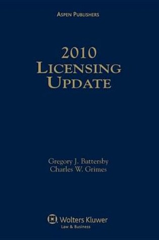 Cover of Licensing Update 2010