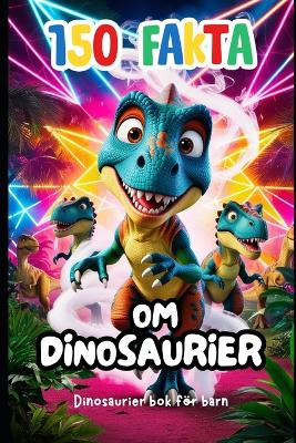 Book cover for Dinosaurier bok för barn