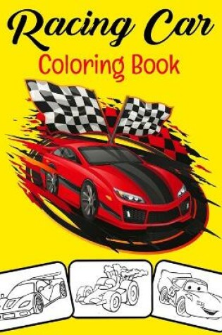 Cover of Racing Car Coloring Book