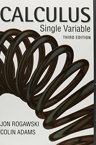 Cover of Calculus Early Transcendentals Single Variable 3e & Launchpad for Rogawski's Calculus: Early Transcendentals (Twelve Month Access)