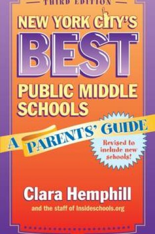 Cover of New York City's Best Public Middle Schools