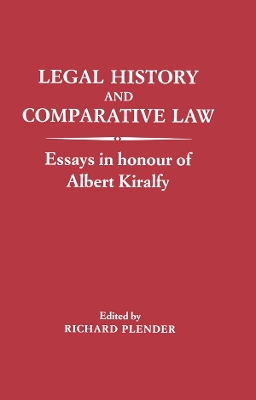Cover of Legal History and Comparative Law