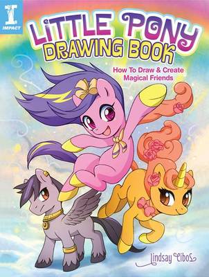 Book cover for Little Pony Drawing Book