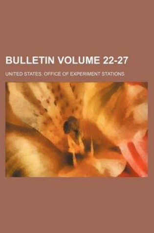 Cover of Bulletin Volume 22-27