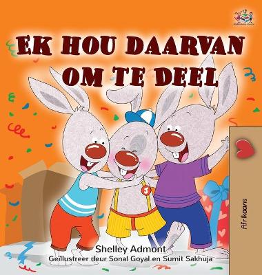 Cover of I Love to Share (Afrikaans Book for Kids)