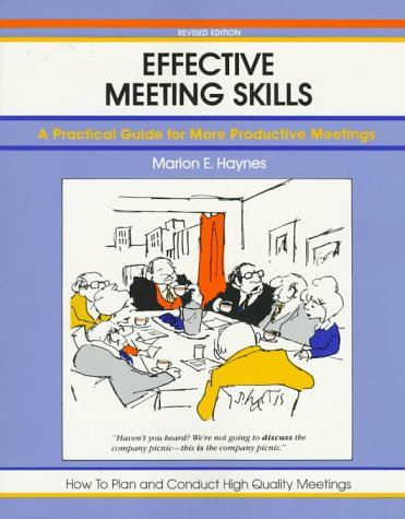 Cover of Effective Meeting Skills