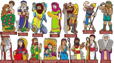 Book cover for Old Testament Characters! Bulletin Board