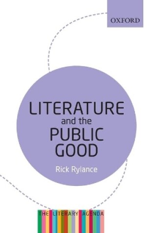 Cover of Literature and the Public Good