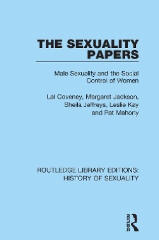 Cover of The Sexuality Papers