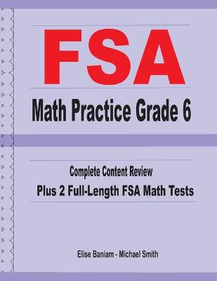 Book cover for FSA Math Practice Grade 6