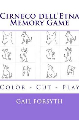 Cover of Cirneco dell'Etna Memory Game