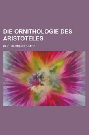 Cover of Die Ornithologie Des Aristoteles