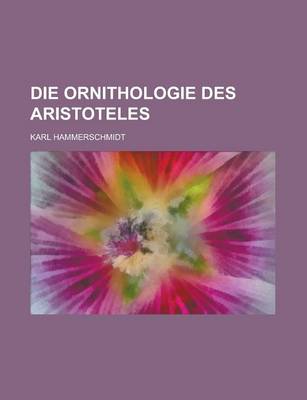 Book cover for Die Ornithologie Des Aristoteles