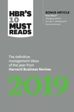Cover of HBR's 10 Must Reads 2019