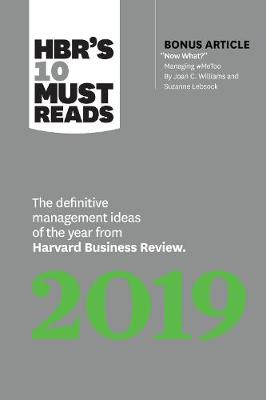 Book cover for HBR's 10 Must Reads 2019