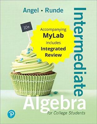 Book cover for Intermediate Algebra for College Students with Integrated Review and Worksheets Plus Mylab Math with Pearson Etext -- 24 Month Access Card Package
