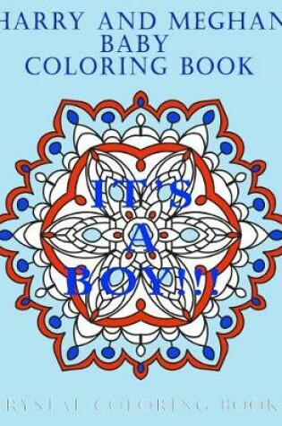 Cover of Harry and Meghan Baby Coloring Book