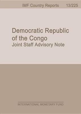 Book cover for Democratic Republic of the Congo: Joint Staff Advisory Note