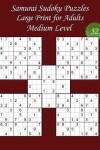 Book cover for Samurai Sudoku Puzzles - Large Print for Adults - Medium Level - N Degrees52