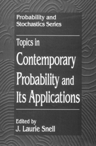 Cover of Topics in Contemporary Probability and Its Applications