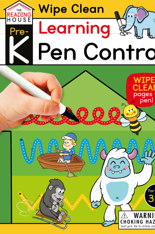 Cover of Learning Pen Control (Pre-K Wipe Clean Workbook)