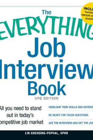 Cover of The Everything Job Interview Book