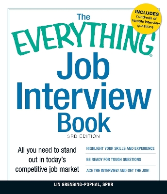 Book cover for The Everything Job Interview Book