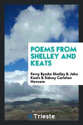 Book cover for Poems from Shelley and Keats