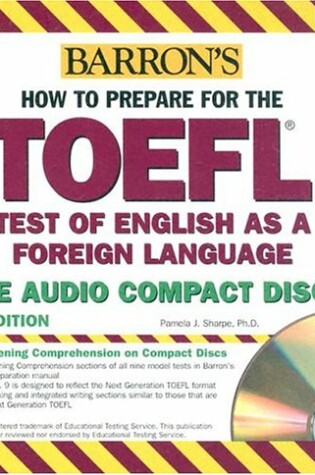 Cover of HTP TOEFL 4 Audio Cds 11th